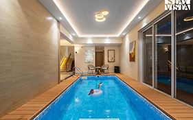 Mocha House With Indoor Pool, Bbq & Bonfire At Lonavala By Stayvista